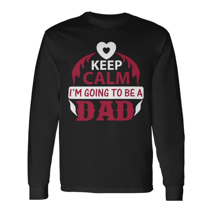 Keep Clam Papa T-Shirt Fathers Day Long Sleeve T-Shirt
