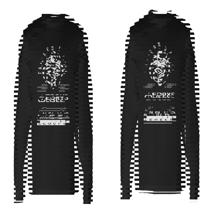 The Legend Is Alive Custom Name An Endless Legend Long Sleeve T-Shirt T-Shirt