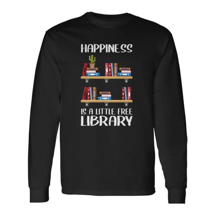 Library Cool Little Free Library Long Sleeve T-Shirt