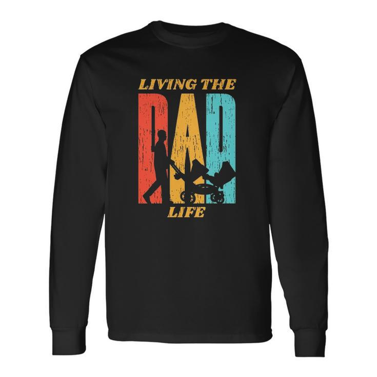 Living The Dad Life Retro Long Sleeve T-Shirt T-Shirt