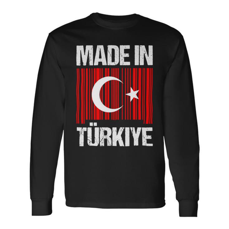 Made In Turkey Flag Turkish 8 Shirt Unisex Long Sleeve