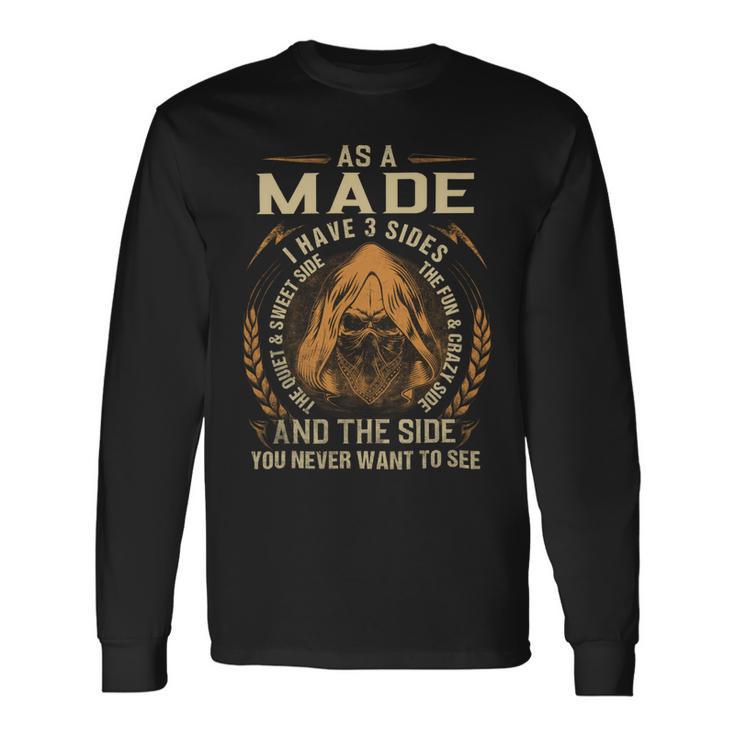 Made Name Shirt Made Name V2 Long Sleeve T-Shirt