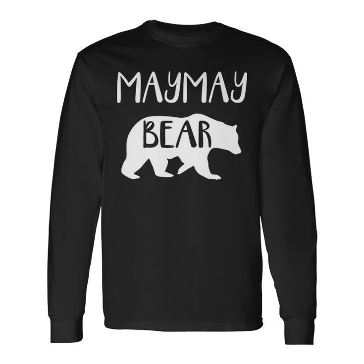 Maymay Grandma Maymay Bear Long Sleeve T-Shirt