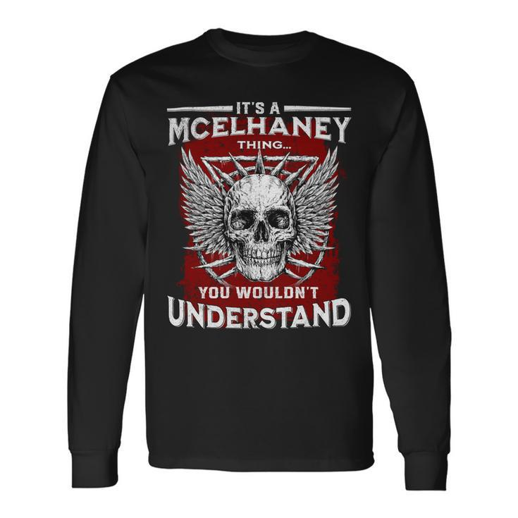 Mcelhaney Name Shirt Mcelhaney Name V3 Long Sleeve T-Shirt