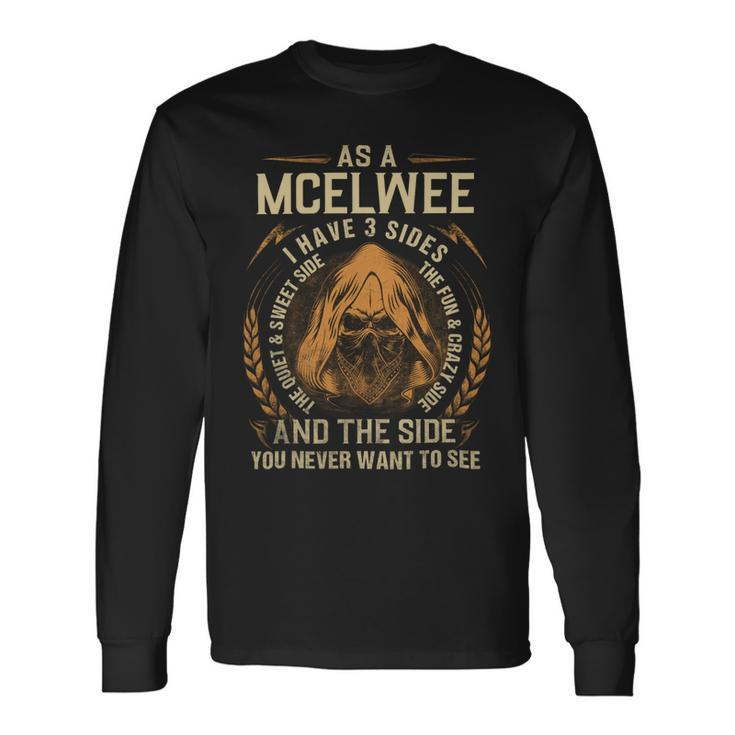 Mcelwee Name Shirt Mcelwee Name V2 Long Sleeve T-Shirt