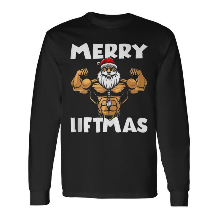 Merry Liftmas  300 Trending Shirt Unisex Long Sleeve