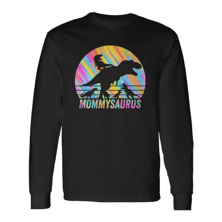 Mommysaurus Dinosaur Vintage Retro 4 Lover Long Sleeve T-Shirt T-Shirt