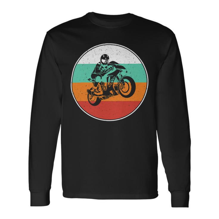 Motorcycle Racing Motorcycle Biker 484 Shirt Unisex Long Sleeve