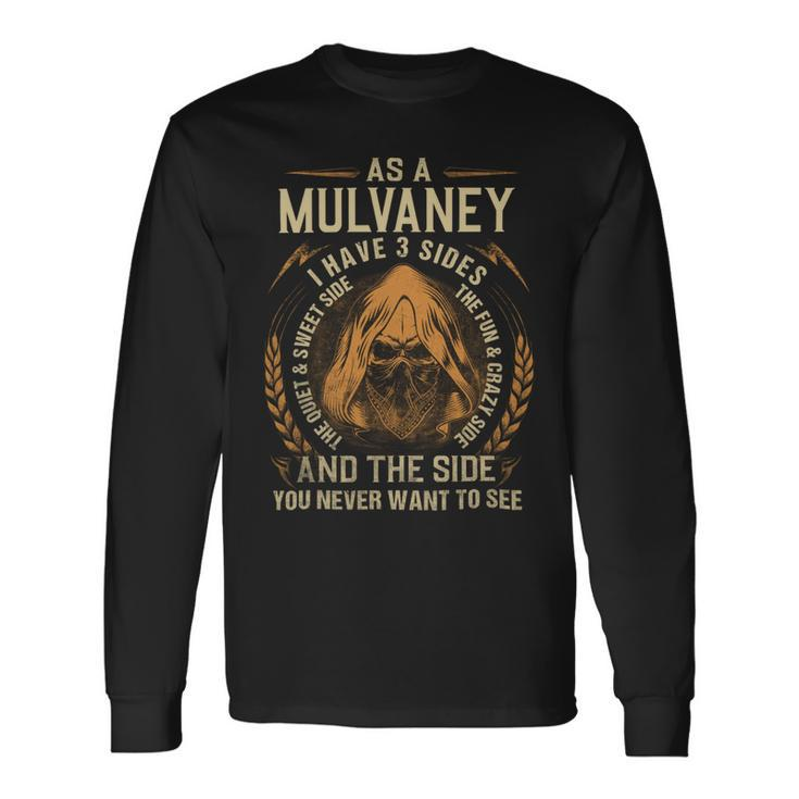 Mulvaney Name Shirt Mulvaney Name Long Sleeve T-Shirt