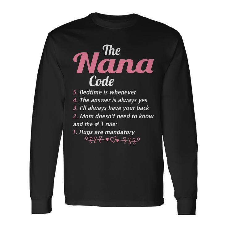 Women's Nana Letter Print Sweatshirt – Casual Long Sleeve Pullover, Lightweight, Pink (Large) - View #5