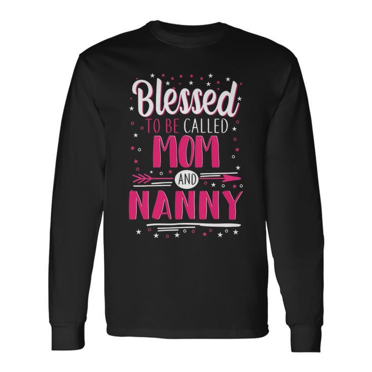 Floral Nanny Sweatshirt Personalized Nanny Sweatshirt With Grandkid