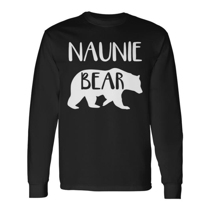 Naunie Grandma Naunie Bear Long Sleeve T-Shirt