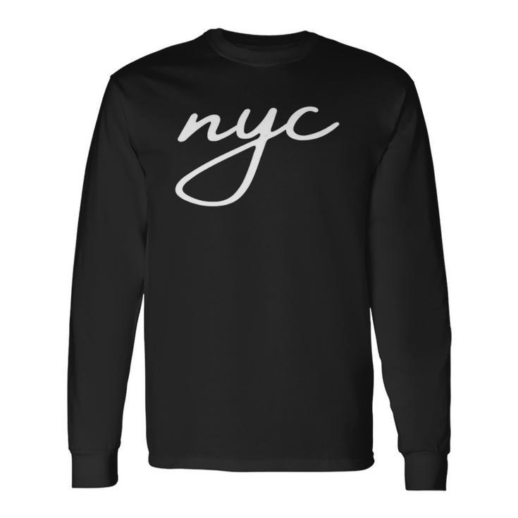 Nyc New York City The Greatest City In The World Long Sleeve T-Shirt T-Shirt