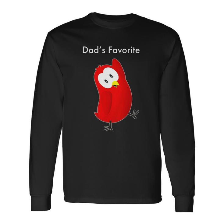 The Official Sammy Bird Dads Favorite Long Sleeve T-Shirt T-Shirt