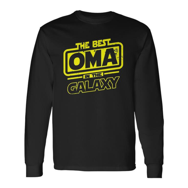 Oma In The Galaxy Copy Png Long Sleeve T-Shirt