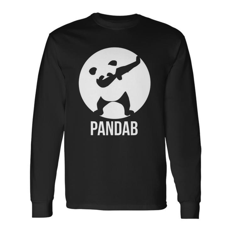 Pandab Dabbing Panda Long Sleeve T-Shirt T-Shirt
