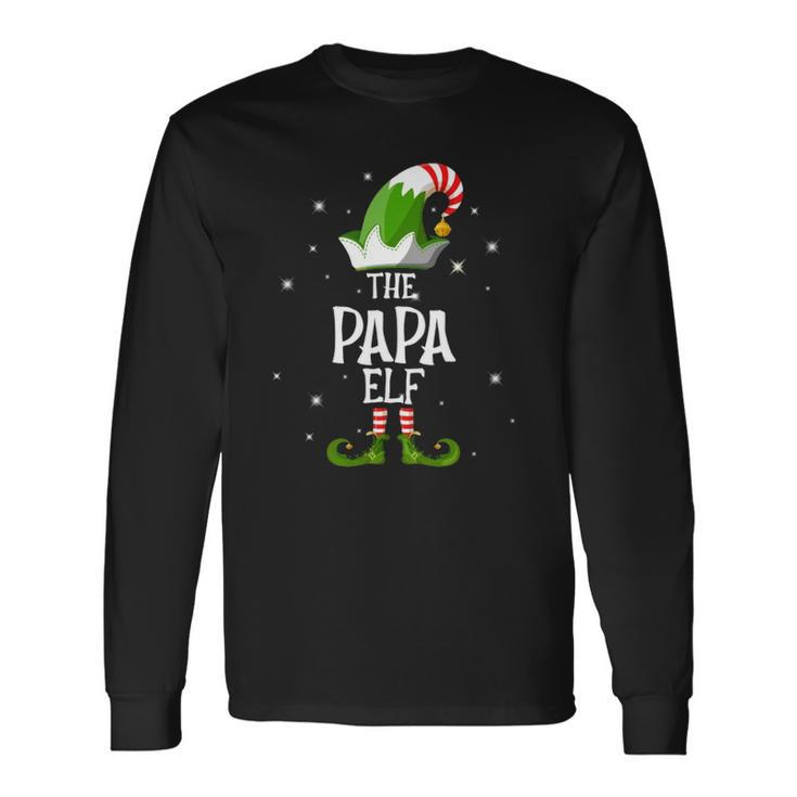 The Papa Elf Matching Group Christmas Long Sleeve T-Shirt T-Shirt