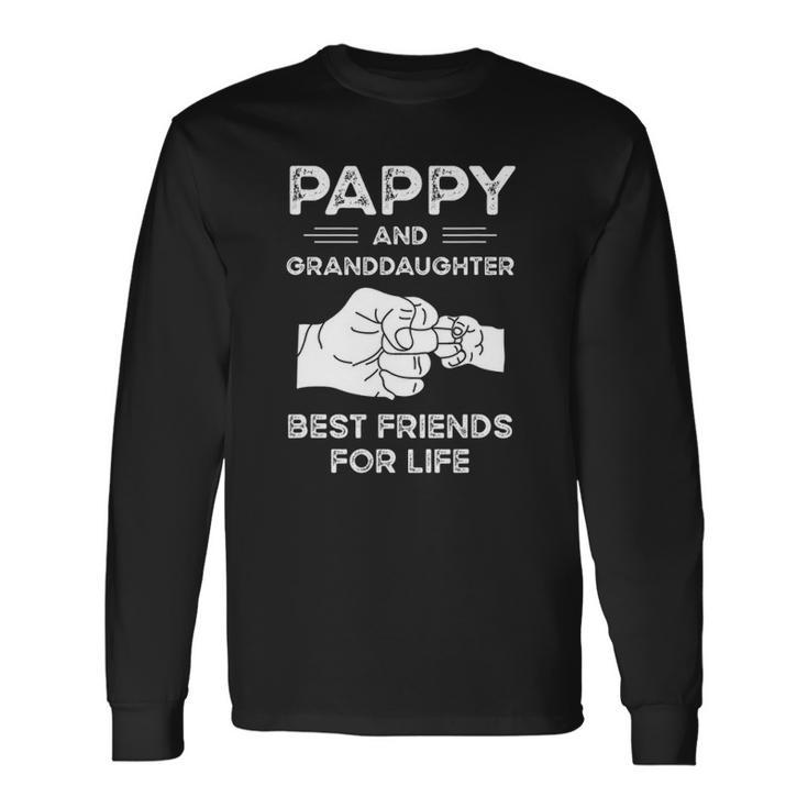 Pappy And Granddaughter Best Friends For Life Matching Long Sleeve T-Shirt T-Shirt Gifts ideas