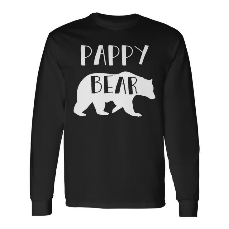 Pappy Grandpa Pappy Bear Long Sleeve T-Shirt