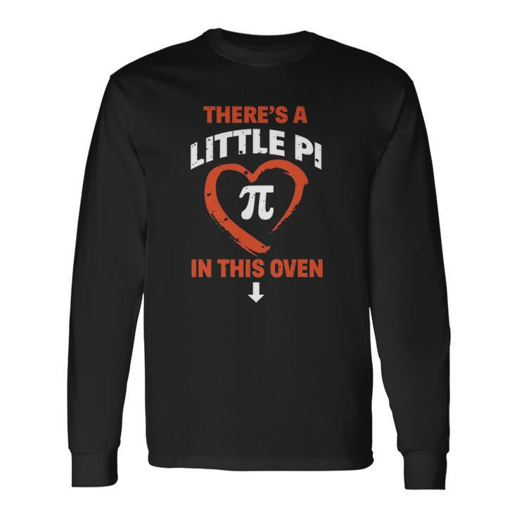 Pi Day Math For Pregnancy Announcement Baby Shower Mom Long Sleeve T-Shirt T-Shirt