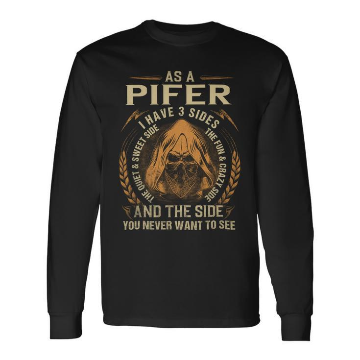 Pifer Name Shirt Pifer Name Long Sleeve T-Shirt Gifts ideas