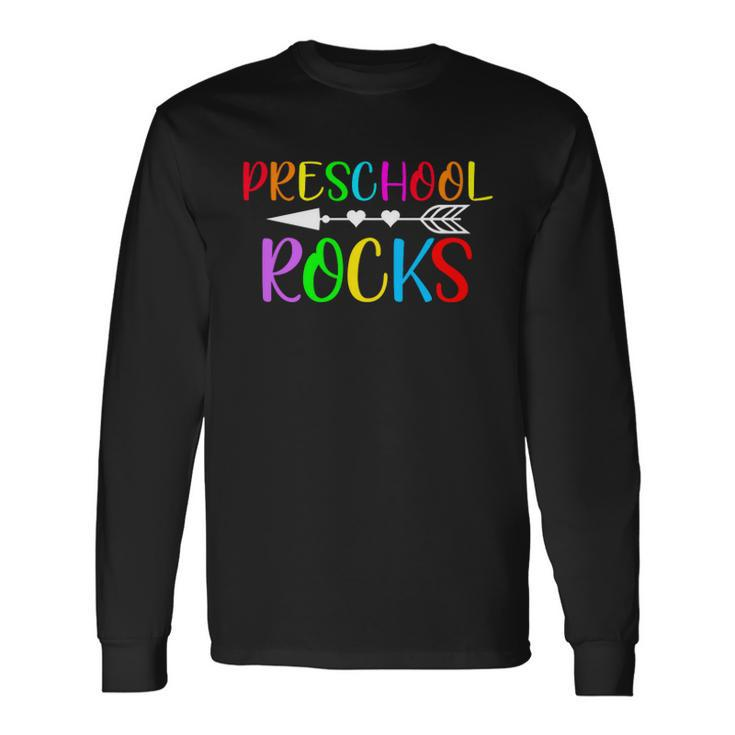 Preschool Rocks Long Sleeve T-Shirt