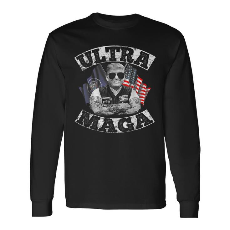 Proud Ultra Maga V7 Unisex Long Sleeve