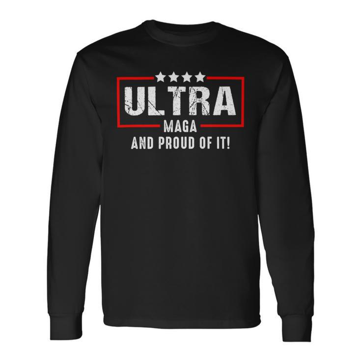 Proud Ultra Maga V8 Unisex Long Sleeve Gifts ideas