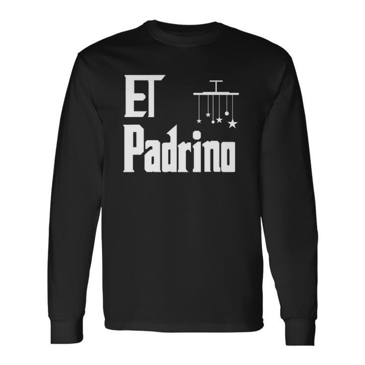 Regalo Para Padrinos De Bautizo Camiseta Graciosa Long Sleeve T-Shirt T ...