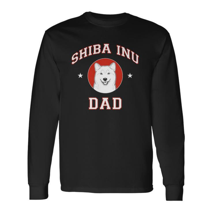 Shiba Inu Dad Pet Lovers Long Sleeve T-Shirt T-Shirt