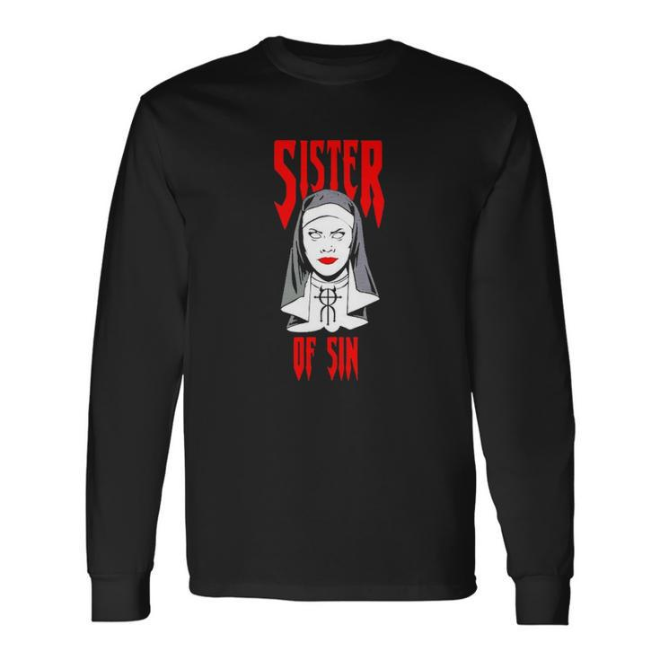Sister Of Sin Ryzin Ghost Long Sleeve T-Shirt T-Shirt