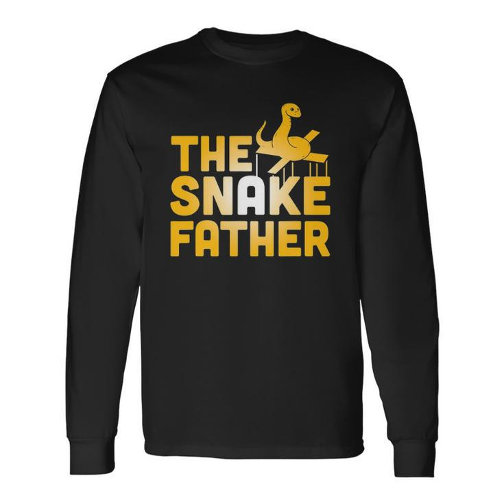 The Snake Father Reptile Owner Long Sleeve T-Shirt T-Shirt