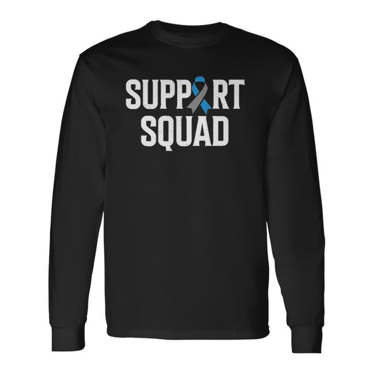T1d Warrior Support Squad Type One Diabetes Awareness Long Sleeve T-Shirt T-Shirt