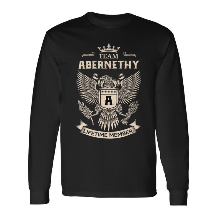 Team Abernethy Lifetime Member V3 Long Sleeve T-Shirt