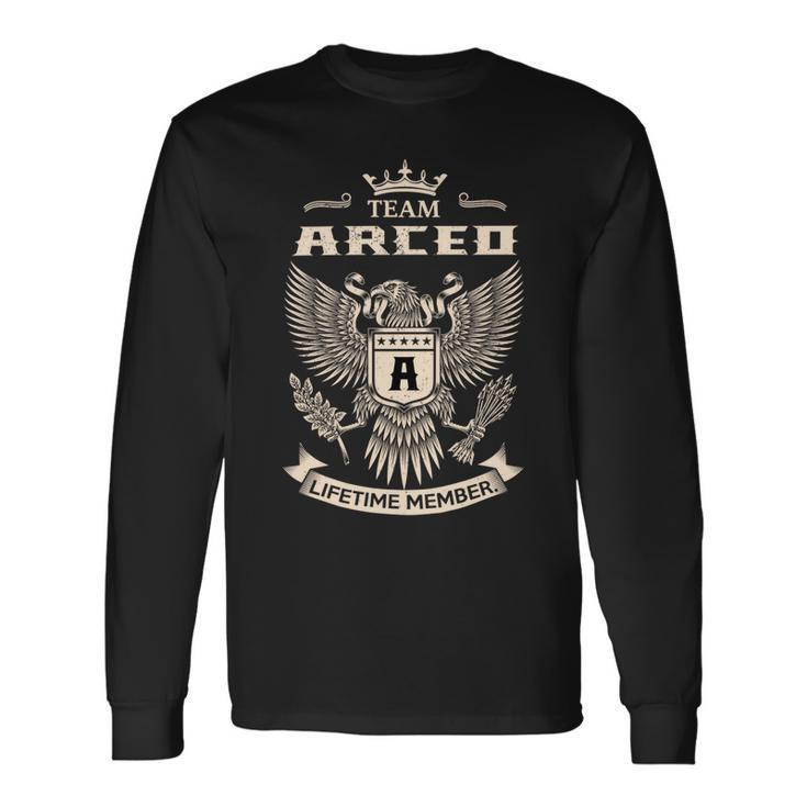 Team Arceo Lifetime Member V3 Long Sleeve T-Shirt Gifts ideas