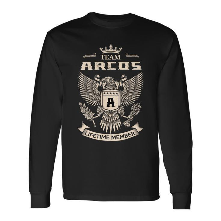 Team Arcos Lifetime Member V7 Long Sleeve T-Shirt Gifts ideas