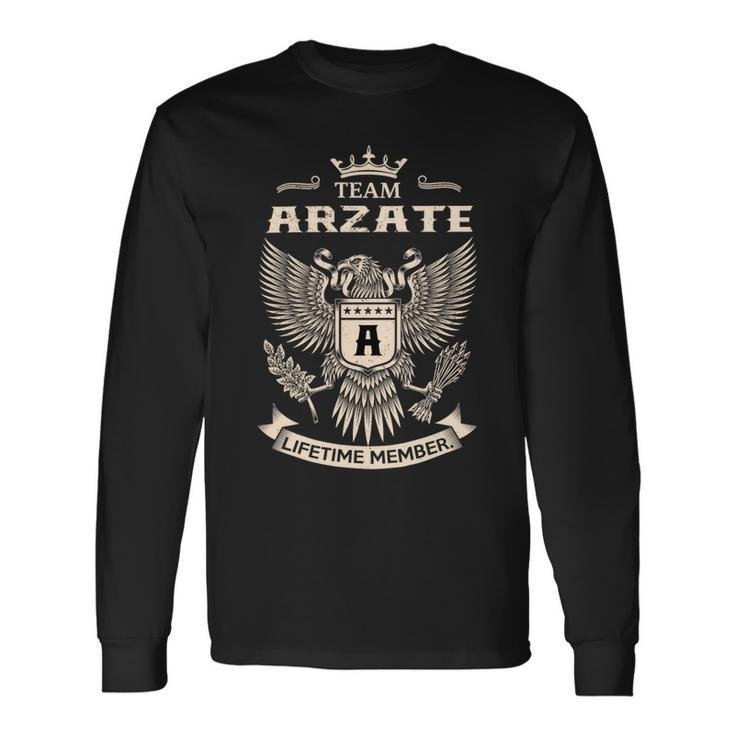 Team Arzate Lifetime Member V5 Long Sleeve T-Shirt Gifts ideas