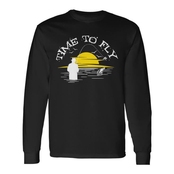 Time To Fly Fish  49 Trending Shirt Unisex Long Sleeve