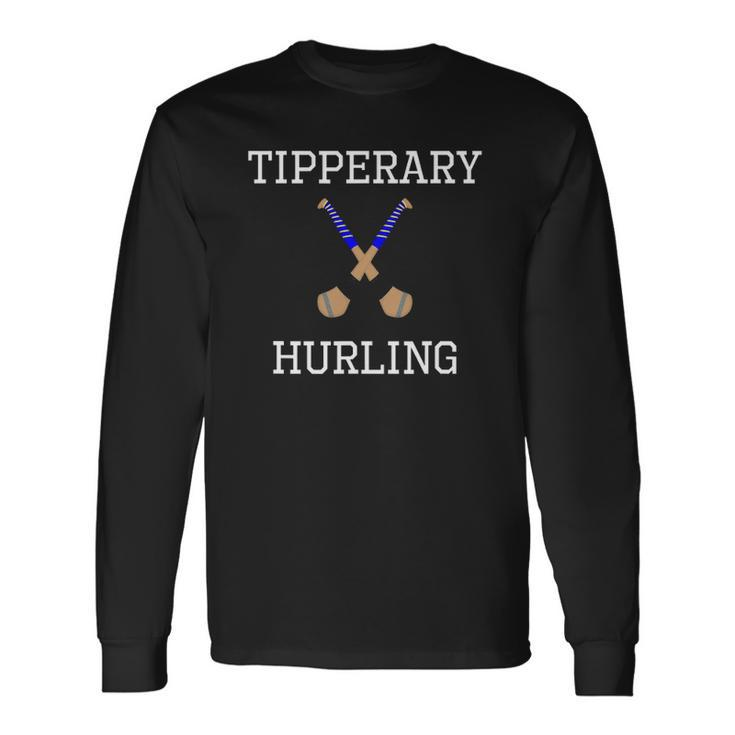 Tipperary Hurling Irish County Ireland Hurling Long Sleeve T-Shirt T-Shirt