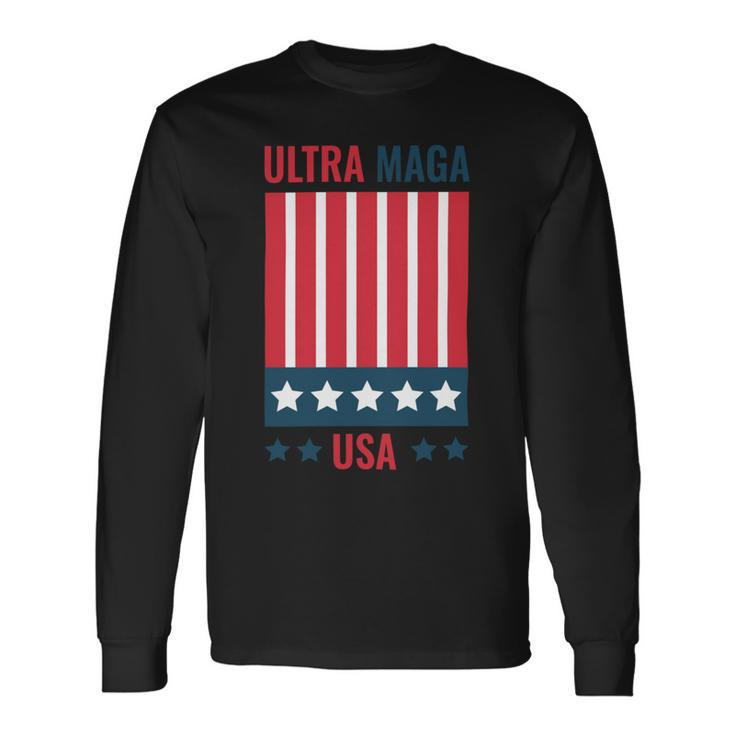 Ultra Maga Usa Unisex Long Sleeve