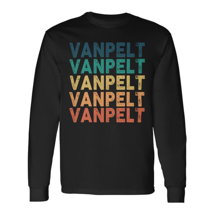 Vanpelt Name Shirt Vanpelt Name Long Sleeve T-Shirt