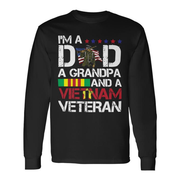 Veteran Veterans Day Us Soldier Veteran Veteran Grandpa Dad America 38 Navy Soldier Army Military Long Sleeve T-Shirt