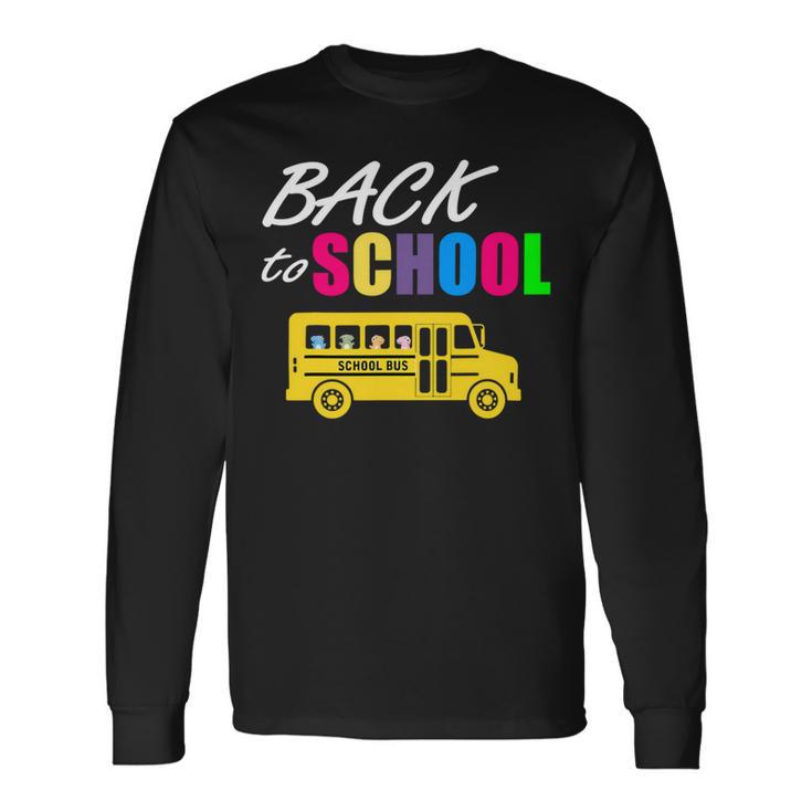 Welcome Back To School Here I Come 487 Shirt Unisex Long Sleeve