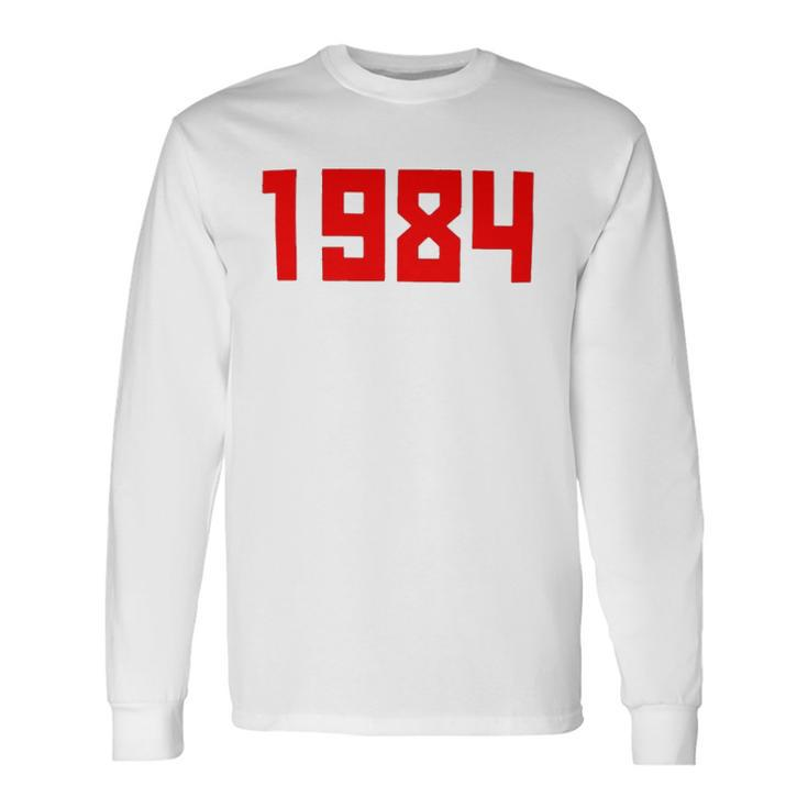 1984 Fashion Year Of Birth 38Th Birthday Long Sleeve T-Shirt