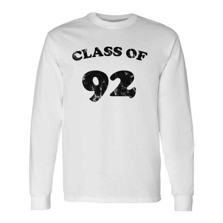 1992 Class Reunion Retro Class Of 92 Friends Reunion Long Sleeve T-Shirt T-Shirt