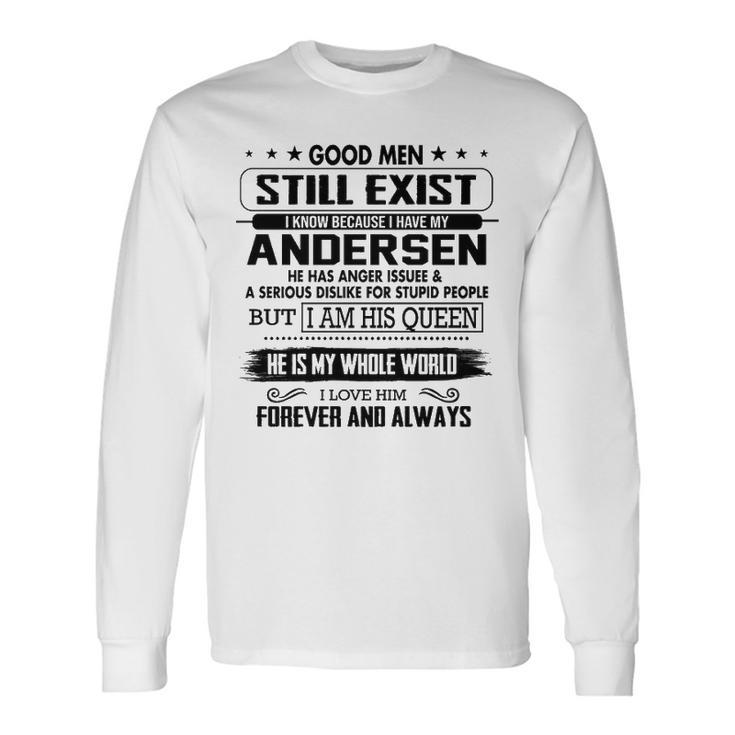 Andersen Name I Know Because I Have My Andersen Long Sleeve T-Shirt