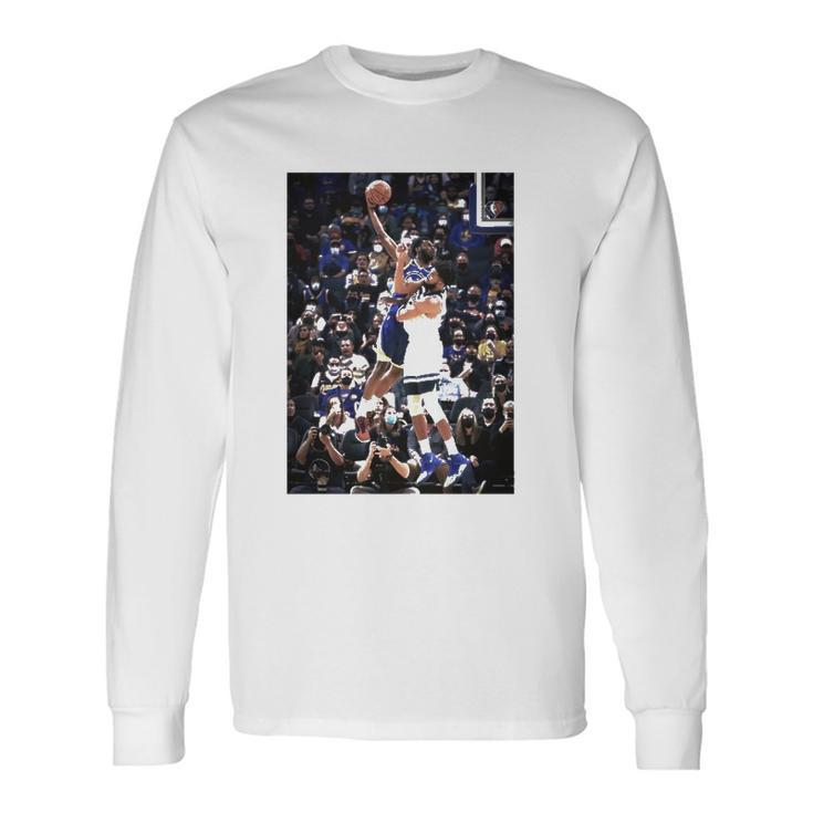 Andrew Wiggins Posterized Karl-Anthony Towns Basketball Lovers Long Sleeve T-Shirt T-Shirt