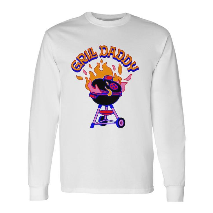 Bbq Grill Daddy Fathers Day Long Sleeve T-Shirt T-Shirt