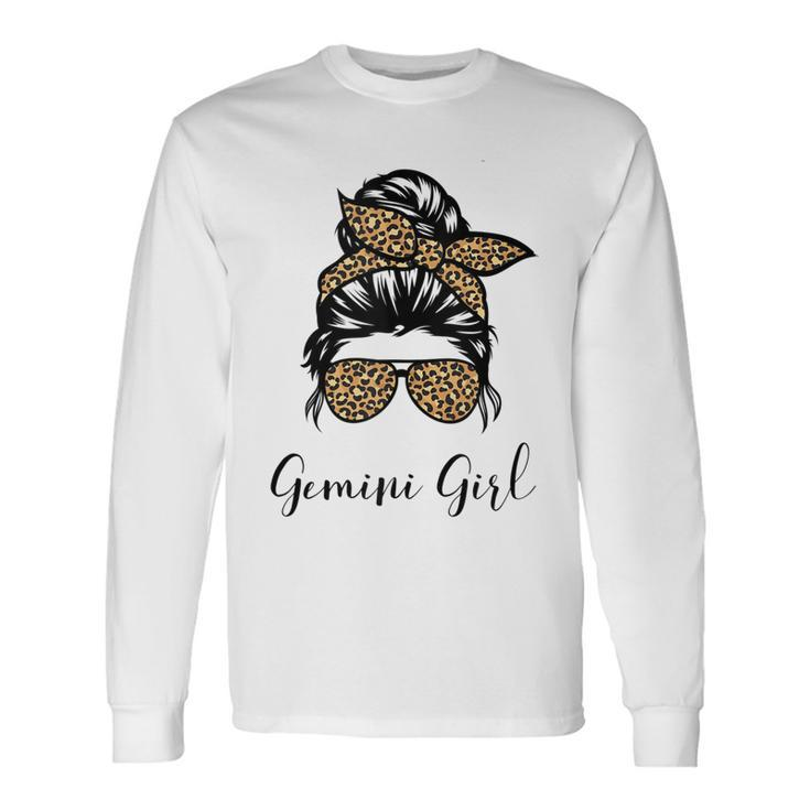 Born In May 21 To June 20 Birthday Gemini Girl Long Sleeve T-Shirt