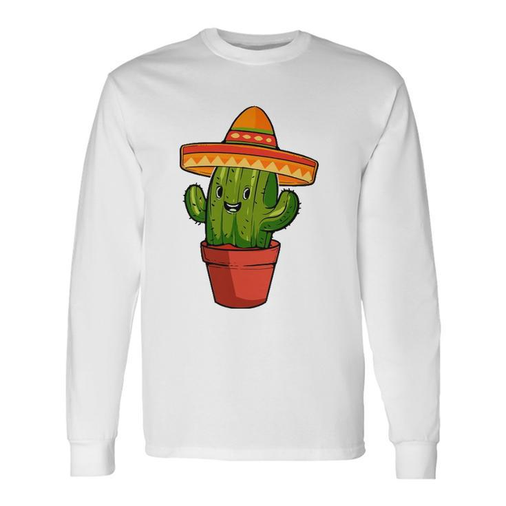 Cactus Cinco De Mayo Mexican V2 Long Sleeve T-Shirt T-Shirt